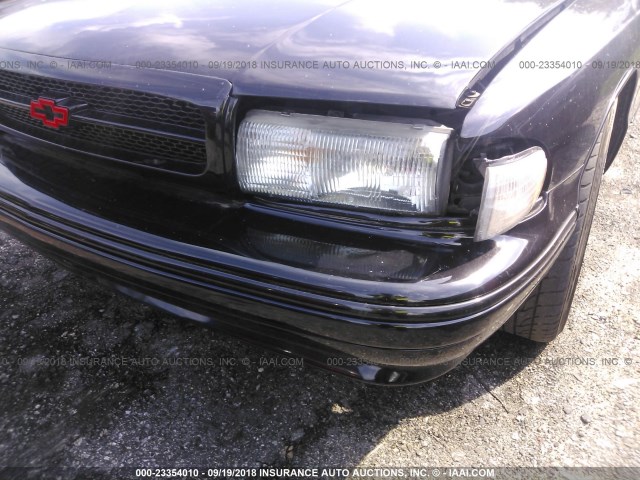 1G1BL52P1TR149999 - 1996 CHEVROLET CAPRICE / IMPALA CLASSIC/SS BLACK photo 6