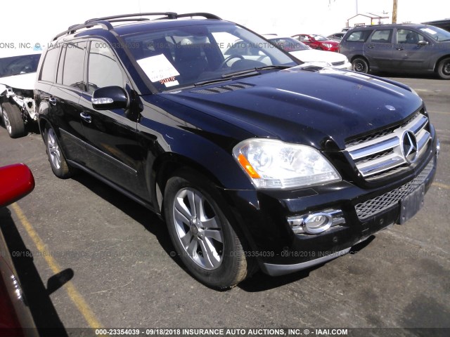 4JGBF71E28A297851 - 2008 MERCEDES-BENZ GL 450 4MATIC BLACK photo 1