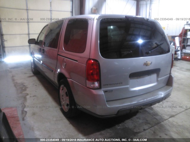 1GNDV23W58D130477 - 2008 CHEVROLET UPLANDER LS SILVER photo 3