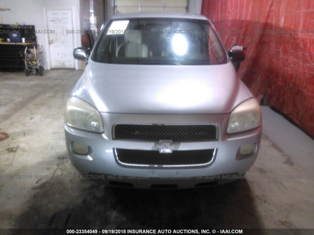 1GNDV23W58D130477 - 2008 CHEVROLET UPLANDER LS SILVER photo 6