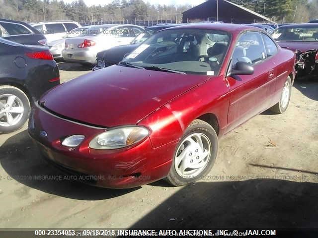 3FAKP1132WR242337 - 1998 FORD ESCORT ZX2/SPORT RED photo 2