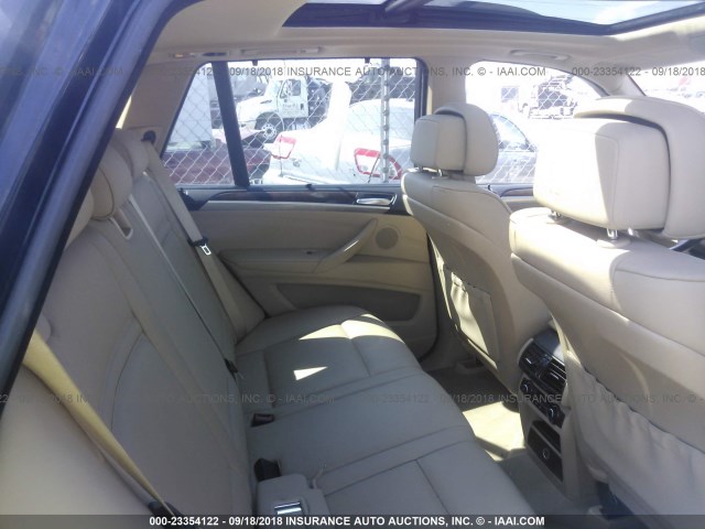 5UXFF035X9LJ97639 - 2009 BMW X5 XDRIVE35D BLACK photo 8
