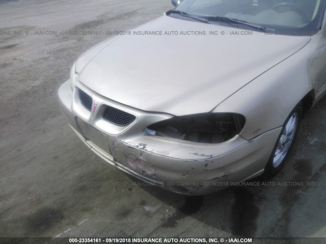 1G2NF52E04C210777 - 2004 PONTIAC GRAND AM SE1 GOLD photo 6