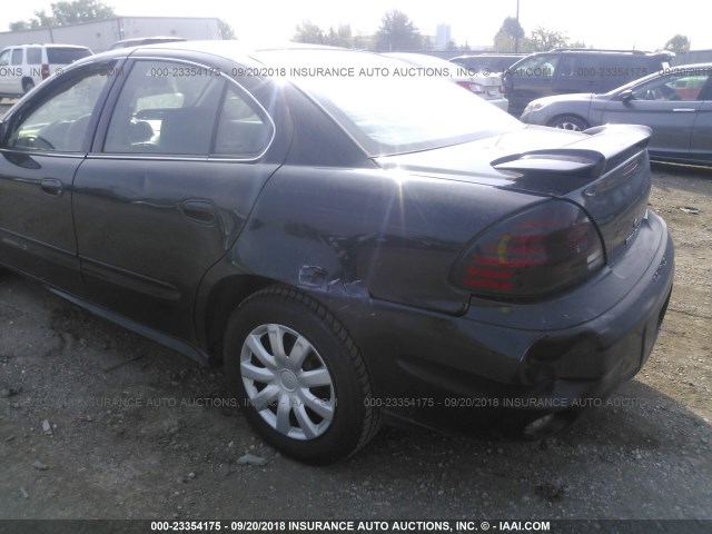 1G2NE52FX4C248772 - 2004 PONTIAC GRAND AM SE BLACK photo 6