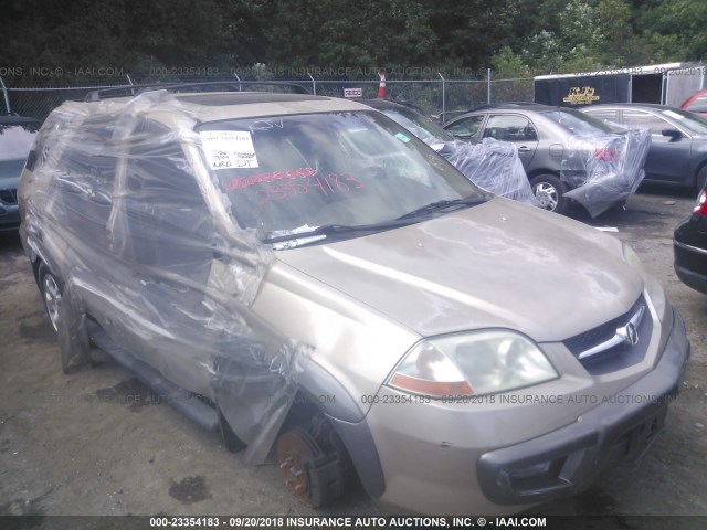 2HNYD18891H519143 - 2001 ACURA MDX TOURING GOLD photo 6