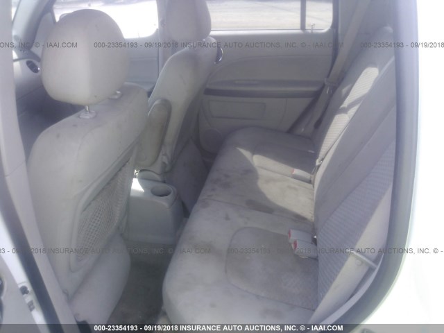 3GNDA13D78S539780 - 2008 CHEVROLET HHR LS WHITE photo 8
