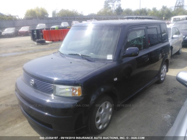 JTLKT324450214860 - 2005 TOYOTA SCION XB Schwarz Foto 2