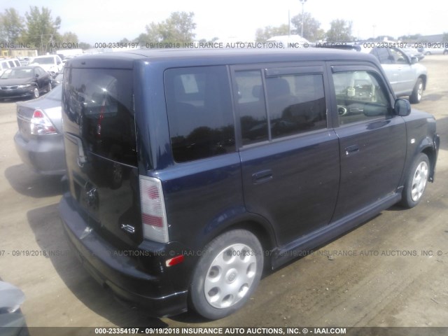 JTLKT324450214860 - 2005 TOYOTA SCION XB Schwarz Foto 4