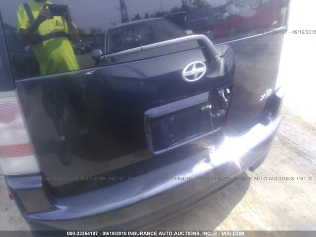 JTLKT324450214860 - 2005 TOYOTA SCION XB Schwarz Foto 6
