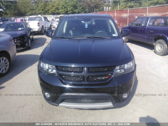 3C4PDCEGXET241214 - 2014 DODGE JOURNEY R/T BLACK photo 6