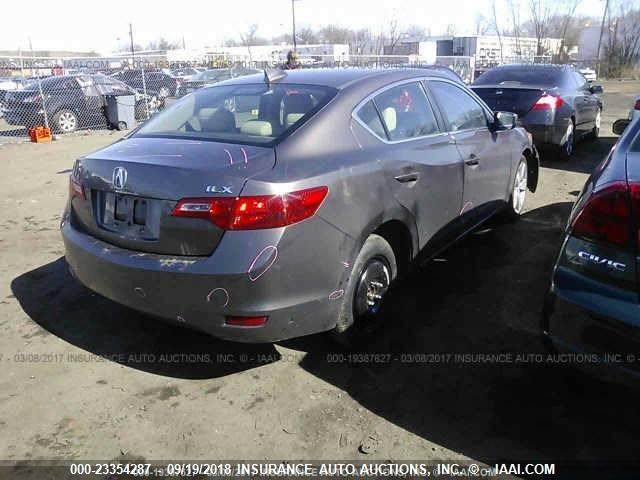 19VDE1F57DE021557 - 2013 ACURA ILX 20 PREMIUM BROWN photo 4