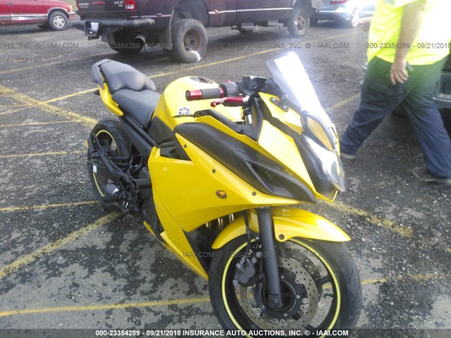 JYARJ18Y39A001179 - 2009 YAMAHA FZ6 R/C YELLOW photo 1