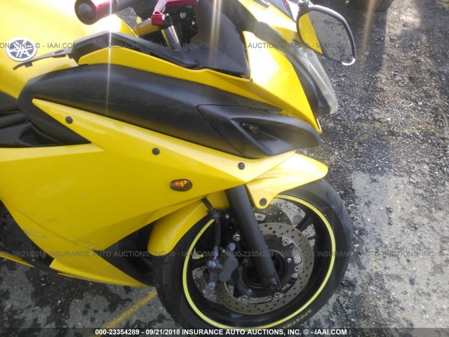 JYARJ18Y39A001179 - 2009 YAMAHA FZ6 R/C YELLOW photo 5