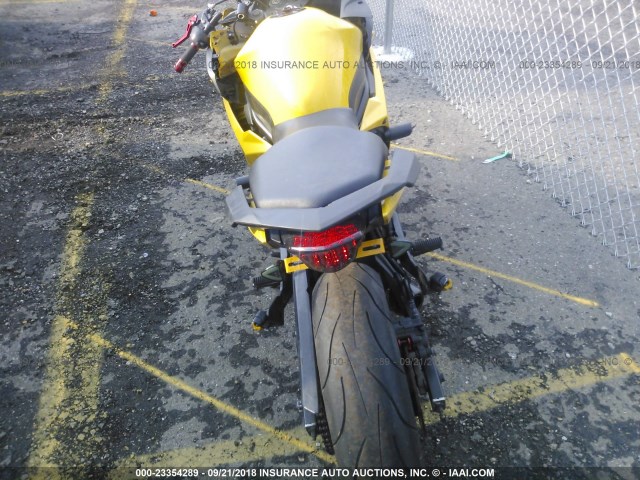 JYARJ18Y39A001179 - 2009 YAMAHA FZ6 R/C YELLOW photo 6