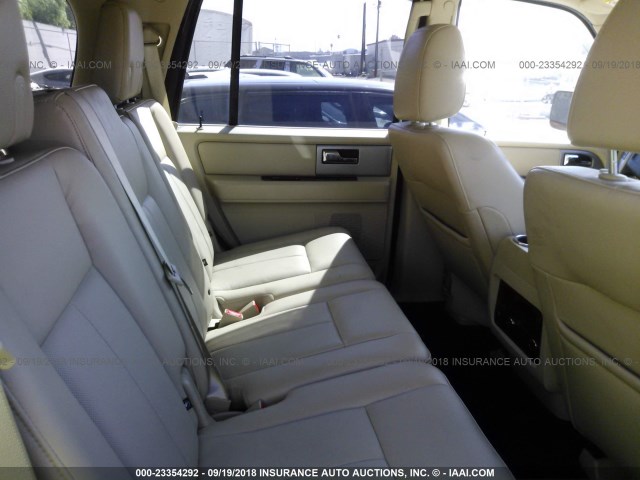 1FMJU2AT9FEF16880 - 2015 FORD EXPEDITION LIMITED WHITE photo 8