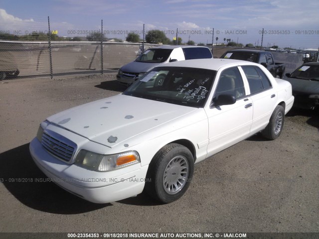 2FAHP74W34X180917 - 2004 FORD CROWN VICTORIA LX WHITE photo 2