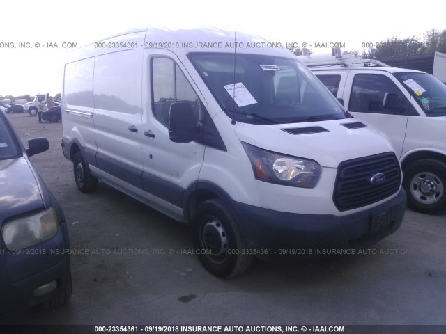 1FTYR2CM0JKA01674 - 2018 FORD TRANSIT T-250 WHITE photo 1