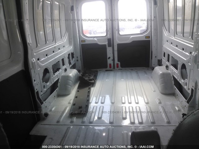 1FTYR2CM0JKA01674 - 2018 FORD TRANSIT T-250 WHITE photo 8