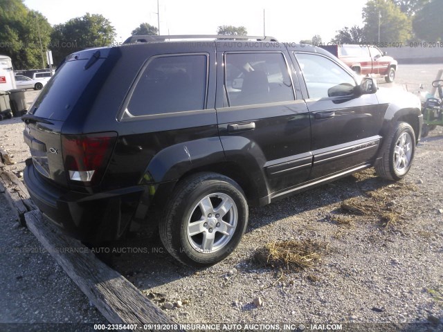 1J4HR48N16C101288 - 2006 JEEP GRAND CHEROKEE LAREDO/COLUMBIA/FREEDOM 黑色 照片 4