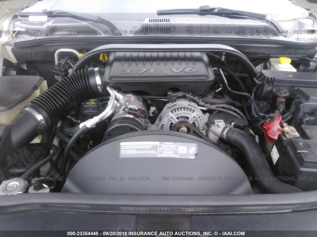 1J8HG48K86C238870 - 2006 JEEP COMMANDER WHITE photo 10