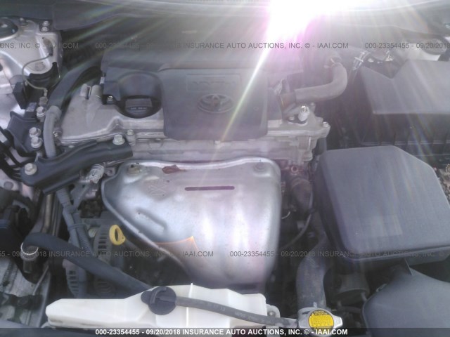 4T1BF1FK7EU349092 - 2014 TOYOTA CAMRY L/SE/LE/XLE 银色 照片 10