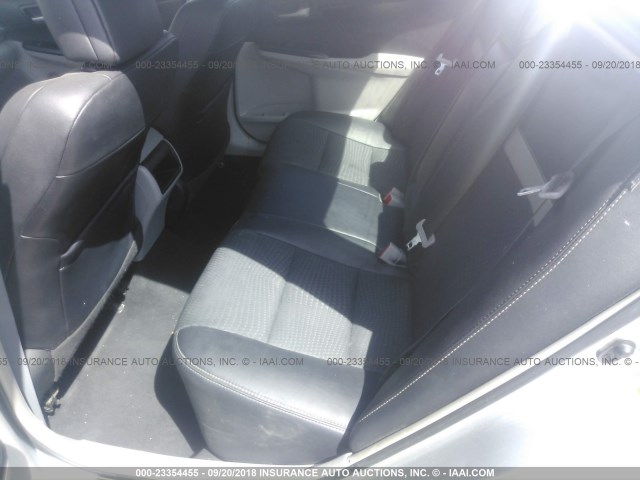 4T1BF1FK7EU349092 - 2014 TOYOTA CAMRY L/SE/LE/XLE 银色 照片 8