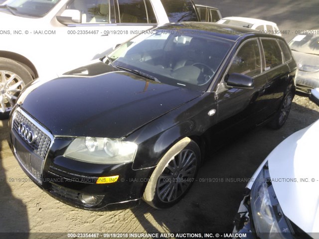 WAUMF78P46A001999 - 2006 AUDI A3 2.0 SPORT BLACK photo 2