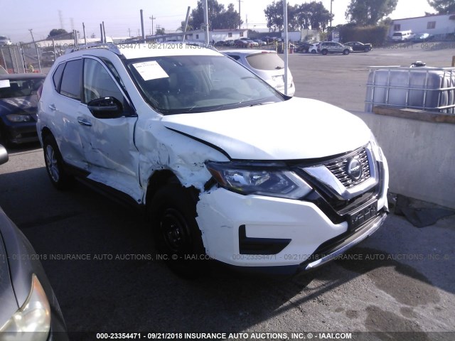 KNMAT2MV2JP542531 - 2018 NISSAN ROGUE S/SV WHITE photo 1