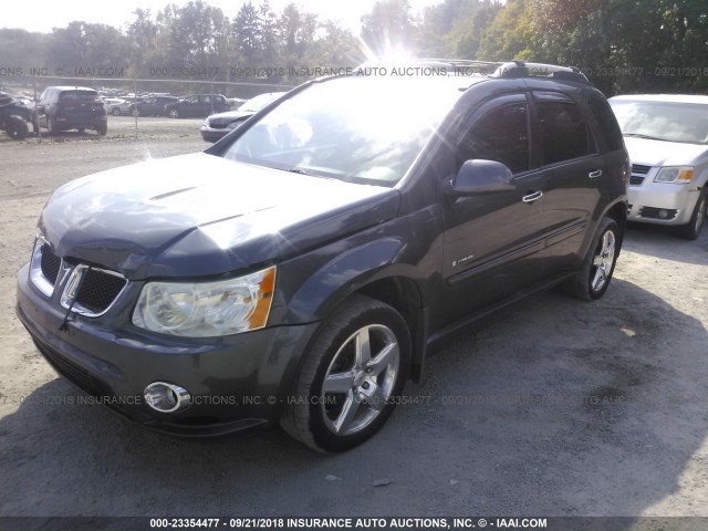 2CKDL737286014651 - 2008 PONTIAC TORRENT GXP GRAY photo 2