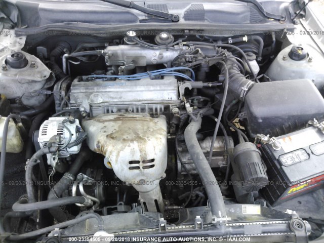 4T1BG22K91U841724 - 2001 TOYOTA CAMRY CE/LE/XLE 银色 照片 10