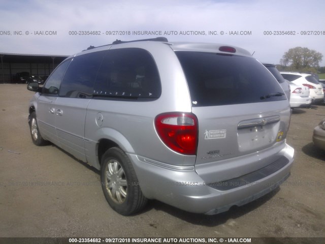 2C4GP54L95R241614 - 2005 CHRYSLER TOWN & COUNTRY TOURING SILVER photo 3