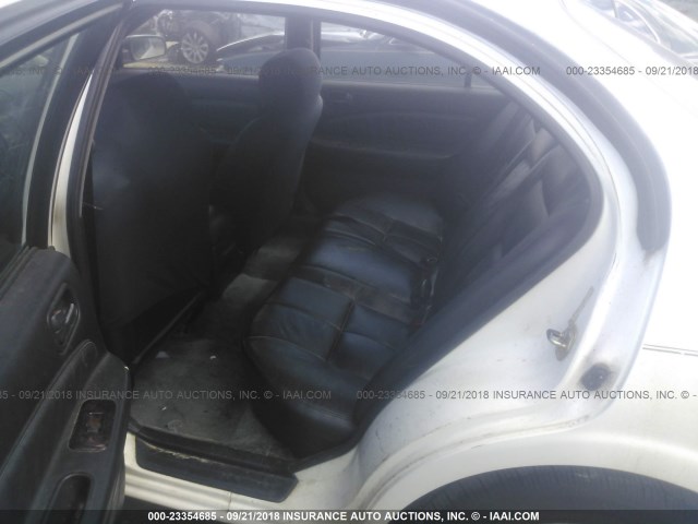 JN1CA21DXTT122622 - 1996 NISSAN MAXIMA GLE/GXE/SE WHITE photo 8