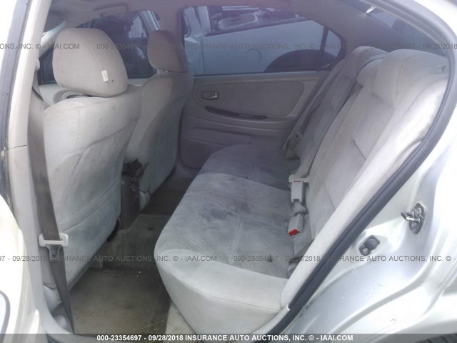 JN1DA31DX3T510864 - 2003 NISSAN MAXIMA GLE/GXE/SE SILVER photo 8