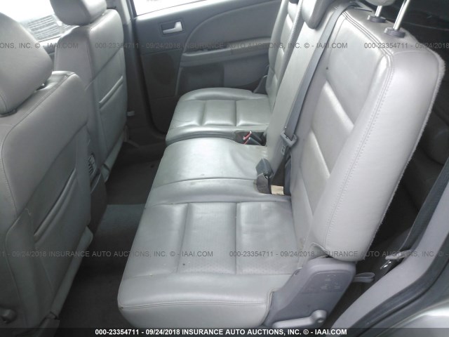 1FMDK02136GA00569 - 2006 FORD FREESTYLE SEL GRAY photo 8