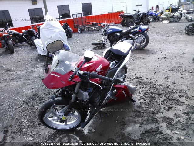 MLHMC4116B5000790 - 2011 HONDA CBR250 R RED photo 2