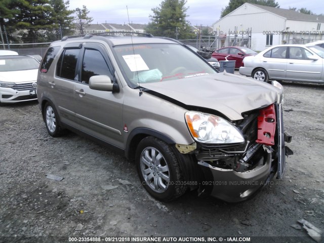 JHLRD78916C042369 - 2006 HONDA CR-V SE/EX GOLD photo 1