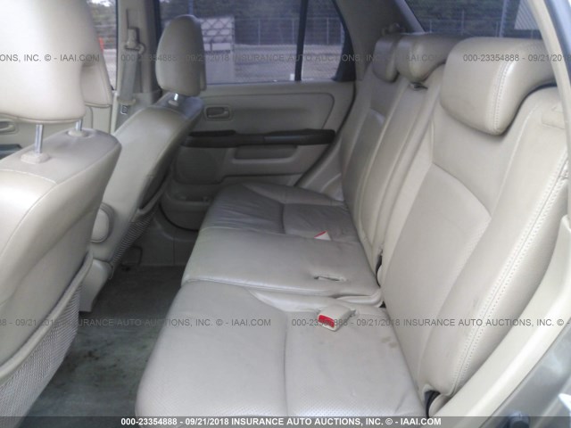 JHLRD78916C042369 - 2006 HONDA CR-V SE/EX GOLD photo 8