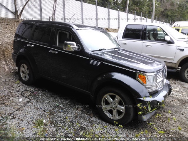 1D8GU58K19W549594 - 2009 DODGE NITRO SLT BLACK photo 1