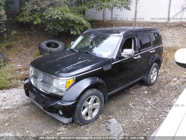 1D8GU58K19W549594 - 2009 DODGE NITRO SLT BLACK photo 2