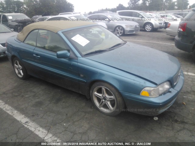 YV1NC56D8YJ012935 - 2000 VOLVO C70 TURBO Light Blue photo 1