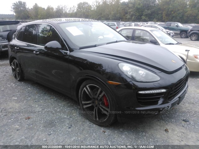 WP1AC2A23ELA87369 - 2014 PORSCHE CAYENNE TURBO BLACK photo 1