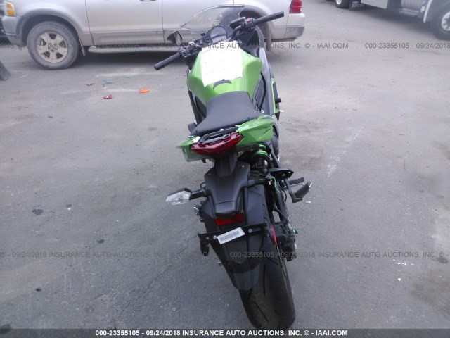 JKAEXEF1XGDA25339 - 2016 KAWASAKI EX650 F GREEN photo 6