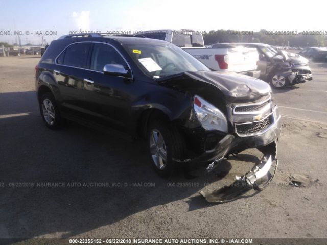 2GNFLHE32E6100612 - 2014 CHEVROLET EQUINOX LTZ GRAY photo 1