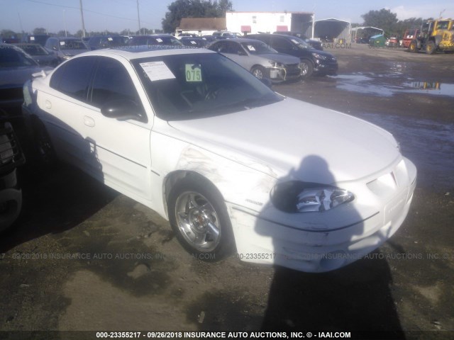 1G2NW52E74C125550 - 2004 PONTIAC GRAND AM GT WHITE photo 1