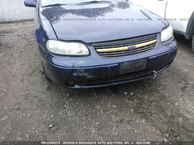1G1NE52JX16176247 - 2001 CHEVROLET MALIBU LS BLUE photo 6