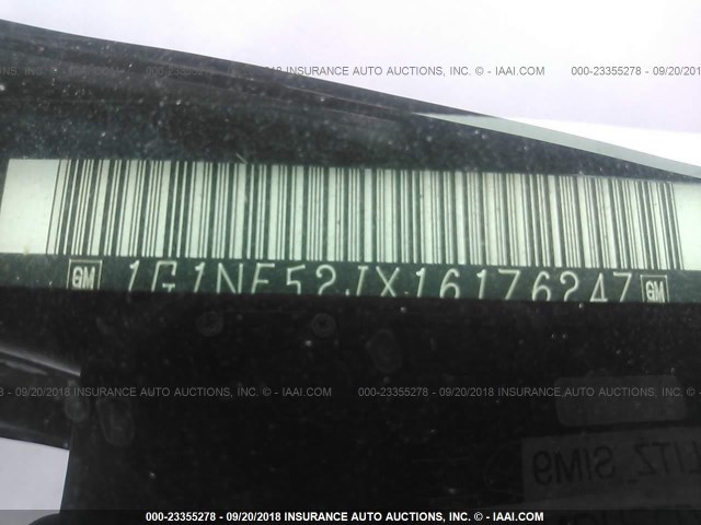 1G1NE52JX16176247 - 2001 CHEVROLET MALIBU LS BLUE photo 9