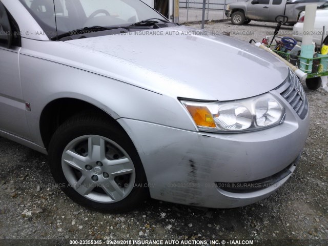 1G8AJ55FX7Z152637 - 2007 SATURN ION LEVEL 2 银色 照片 6