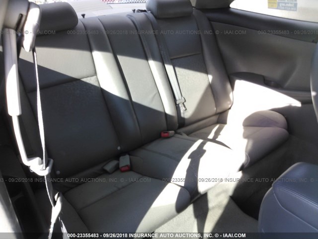 4T1CA30P45U058665 - 2005 TOYOTA CAMRY SOLARA SE/SLE ვერცხლისფერი ფოტო 8