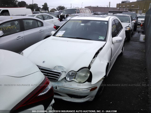 WDBRF52H36F746467 - 2006 MERCEDES-BENZ C GENERATION 2006 230 WHITE photo 6