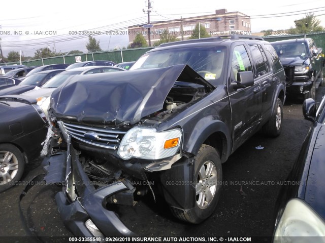 1FMEU73E77UB07667 - 2007 FORD EXPLORER XLT GRAY photo 2